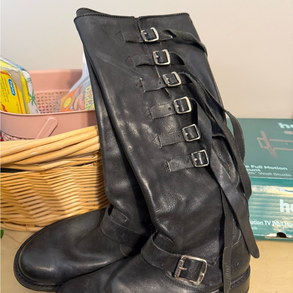 Frye Veronica Leather Boots